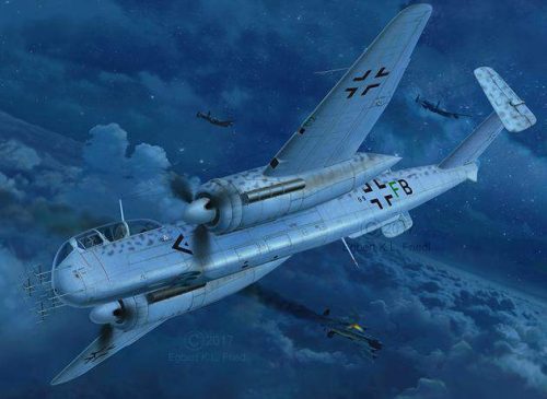 Revell 1:32 Heinkel He-219A-0 Nightfighter repülő makett