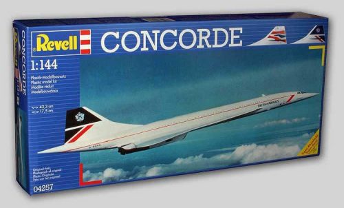 Revell 1:144 Concorde British Airways & Air France 4257 repülő makett