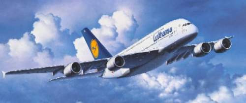 Revell 1:144 Airbus A 380 Lufthansa 4270 repülő makett