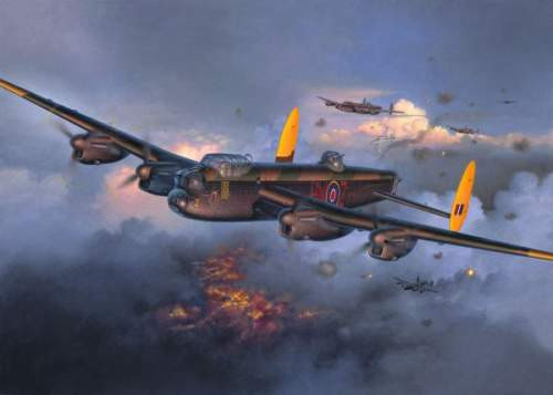 Revell 1:72 Avro Lancaster Mk.I:III 4300 repülő makett