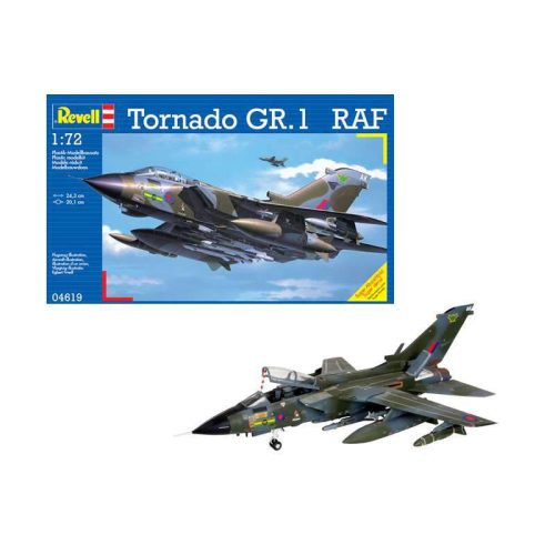 Revell 1:72 Tornado GR.Mk.1 4619 repülő makett