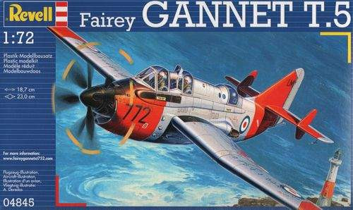 Revell 1:72 Fairey Gannet T5 4845 repülő makett