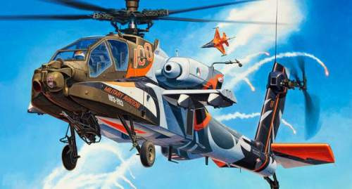 Revell 1:48 AH-64D Apache '100-Military Aviation'