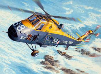 Revell 1:48 Wessex HAS Mk.3 4898 helikopter makett