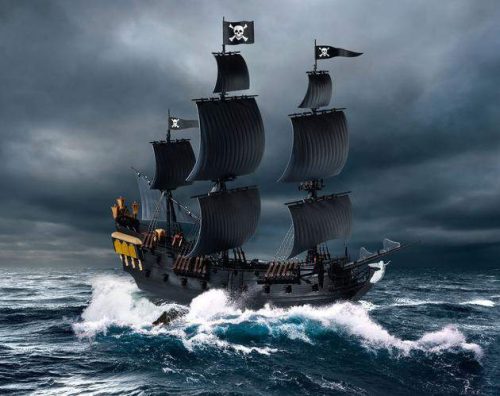 Revell 1:150 Black Pearl (Fekete Gyöngy)