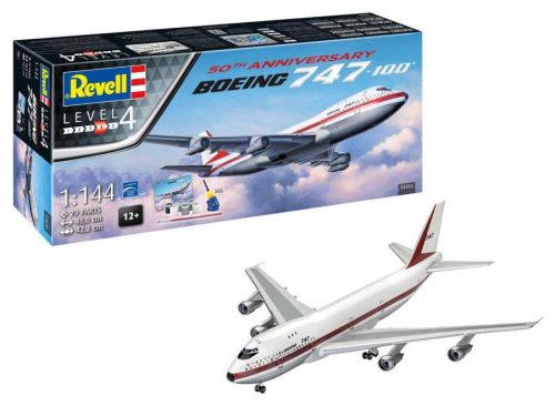 Revell 1:144 Gift Set Boeing 747-100, 50th Anniversary 
