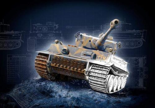 Revell 1:35 Tiger I 75 years tank Gift Set