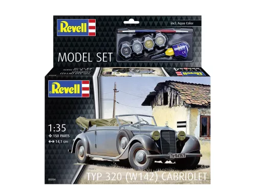Revell 1:35 Model Set Typ 320 (W142) Cabriolet