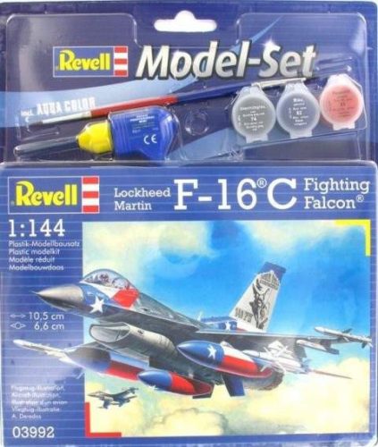 Revell 1:144 Model Set F-16C USAF 63992 repülő makett