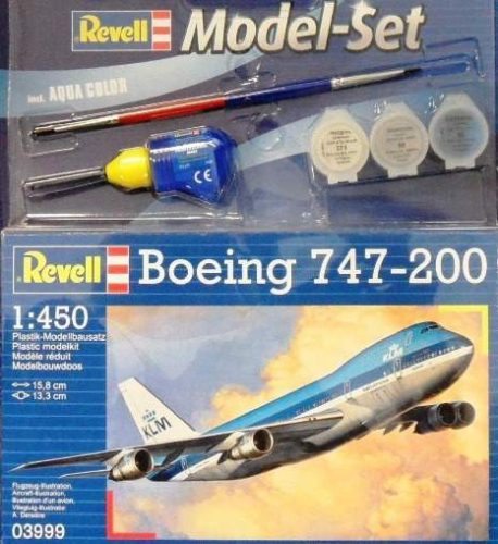 Revell 1:450 Model Set Boeing 747-200 63999 repülő makett