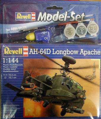 Revell 1:144 Model Set AH-64D Longbow 64046 helikopter makett (model szett)
