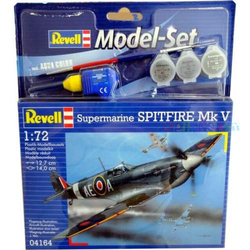 Revell 1:72 Modell szett Spitfire Mk V 64164 repülő makett