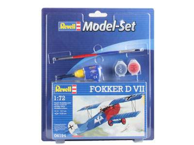 Revell 1:72 Model Szett Fokker D VII 64194 repülő makett