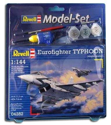 Revell 1:144 Model Set Eurofighter Typhon (single seater) 64282 repülő