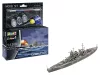 Revell 1:1200 Model Set Gneisenau