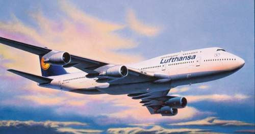 Revell 1:288 Boeing 747 'Lufthansa' 6641 repülő makett