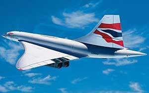 Revell 1:200 Concorde 6642 repülő makett easy kit