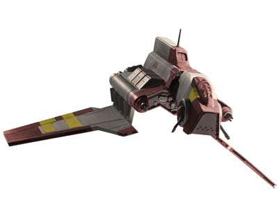Revell Star Wars Republic Attack Shuttle (Clonne Wars) no.6672 makett