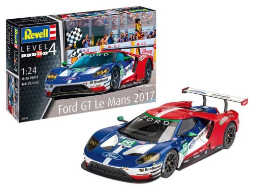 Revell 1:24 Model Set Ford GT Le Mans 2017 autó makett
