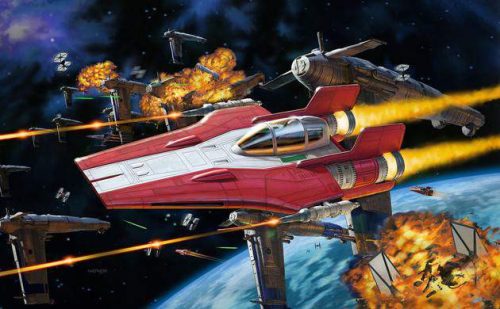 Revell 1:44 Resistance A-wing Fighter Red (Star Wars)