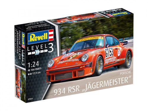 Revell 1:24 Porsche 934 RSR Jagermeister