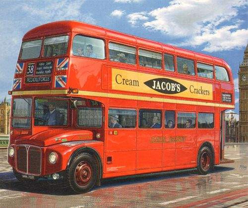 Revell 1:24 London Bus 7651 autó makett