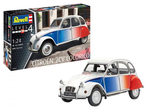 Revell 1:24 Citroen 2CV Cocorico