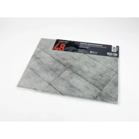   Red Fox Studio 1:48 Concrete Base Rectangular Type 3 300x230mm (Universal)