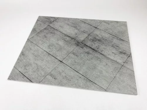 Red Fox Studio 1:48 Concrete Base Rectangular Type 4 380x320mm (Universal)