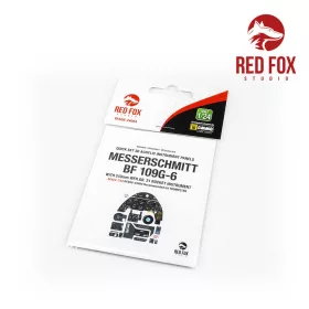   Red Fox Studio 1:24 1/24 Messerschmitt Bf 109G-6 with WFR.GR.21 Rocket Panel (for Trumpeter kit)