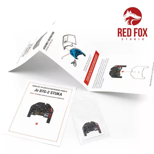 Red Fox Studio 1:32 1/32 Junkers Ju-87G-2 Stuka (for Trumpeter kit)