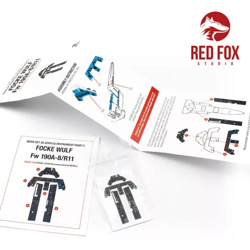 Red Fox Studio 1:32 1/32 Focke-Wulf Fw190 A-8/R11 (for Revell kit)