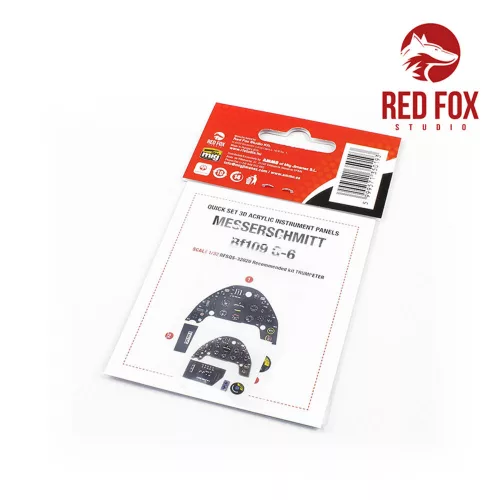 Red Fox Studio 1:32 1/32 Messerschmitt Bf 109G-6 (for Trumpeter kit)