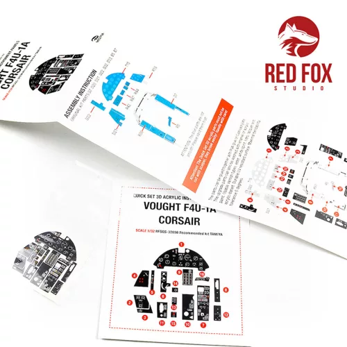 Red Fox Studio 1:32 1/32 Vought F4U-1A Corsair (for Tamiya kit)