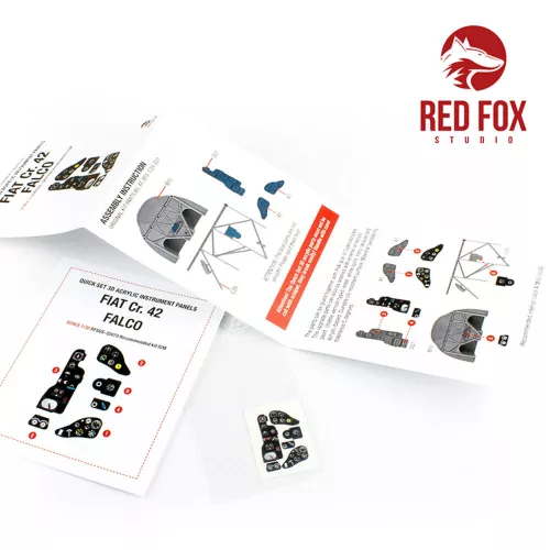 Red Fox Studio 1:32 1/32 Fiat CR.42 Falco (for ICM Kit)