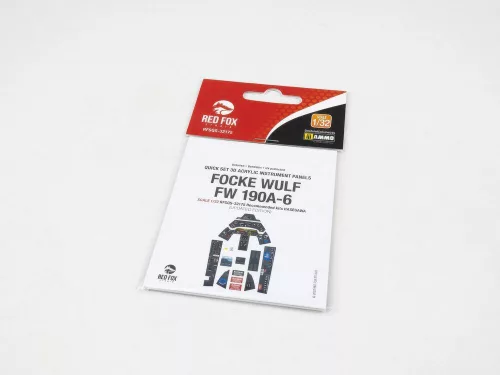 Red Fox Studio 1:32 Fw 190A-6 Updated for Hasegawa