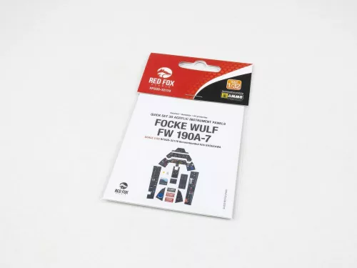 Red Fox Studio 1:32 Fw 190A-7 for Hasegawa
