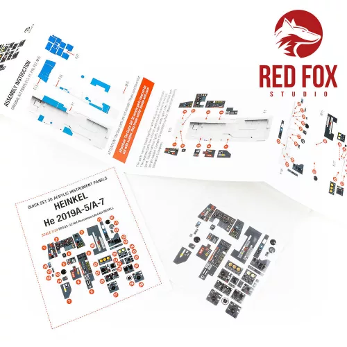 Red Fox Studio 1:32 1/32 Heinkel He 219A-5/A-7 UHU (for Revell kit)