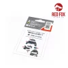 Red Fox Studio 1:35 1/35 Messerschmitt Bf 109G-6 (for Border kit)