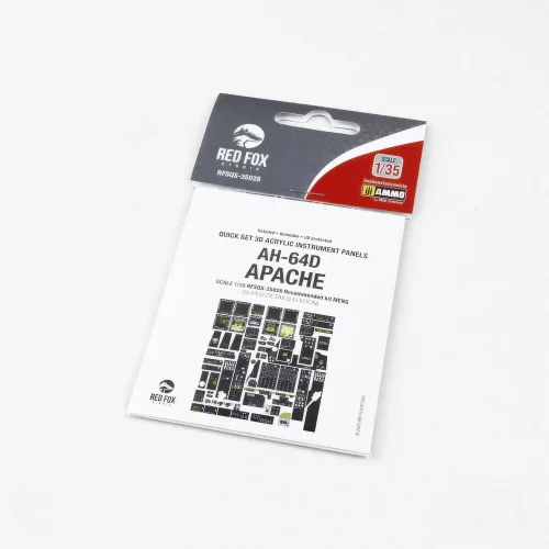 Red Fox Studio 1:35 AH-64D Apache for Meng