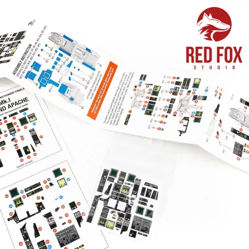 Red Fox Studio 1:35 1/35 AH Mk.1 Westland Apache (for Takom kit)