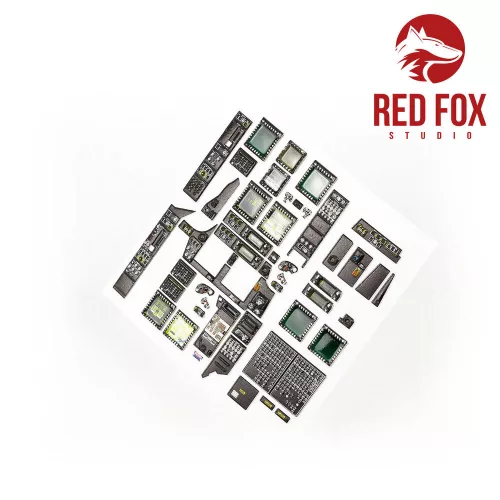 Red Fox Studio 1:35 1/35 AH Mk.1 Westland Apache (for Takom kit)