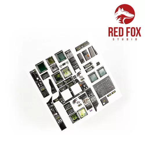 Red Fox Studio 1:35 1/35 AH Mk.1 Westland Apache (for Takom kit)