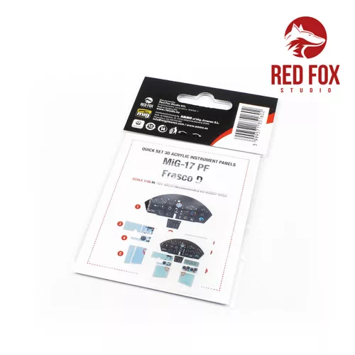 Red Fox Studio 1:48 1/48 MiG-17 PF Fresco D (for Hobby Boss kit)