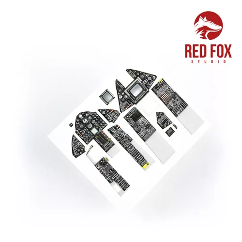 Red Fox Studio 1:48 1/48 SR-71A Blackbird(for Revell kit)