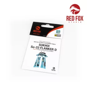 Red Fox Studio 1:48 1/48 Su-33 Flanker D (for Kinetic kit)