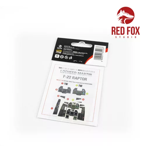 Red Fox Studio 1:48 1/48 F-22 Raptor (for Hasegawa kit)