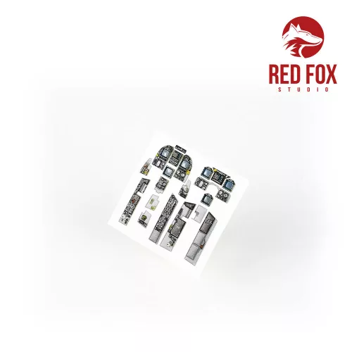 Red Fox Studio 1:48 1/48 F/A-18B Hornet (for Kinetic kit)