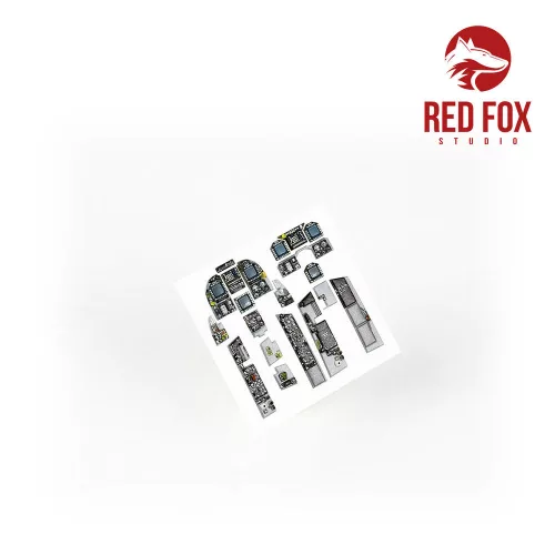 Red Fox Studio 1:48 1/48 F/A-18B Hornet (for Kinetic kit)