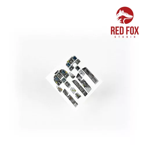 Red Fox Studio 1:48 1/48 F/A-18D Hornet (for Kinetic kit)
